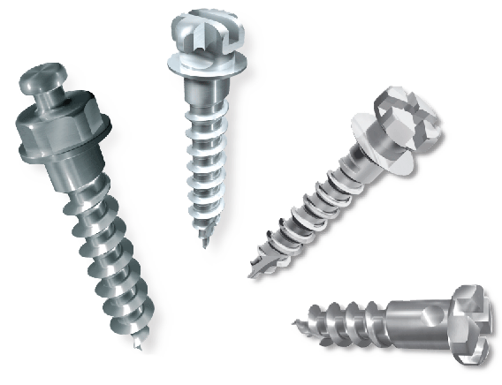 Mini-vis ancrage temporaire